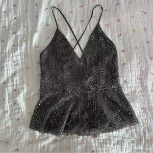 Express Sparkle Camisole Top